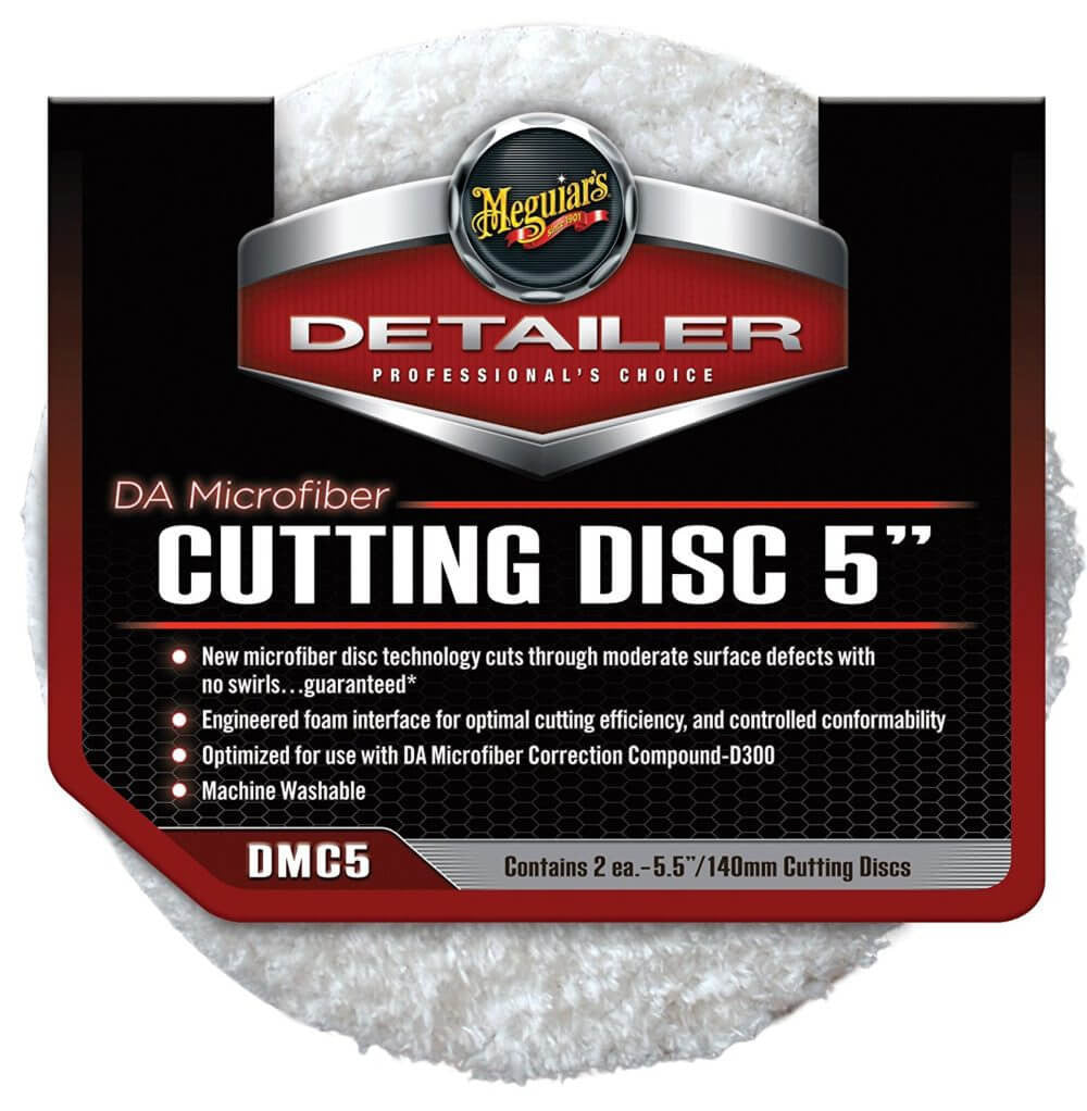 MEGUIAR;S CUTTING PADS 5` DMC5-DA